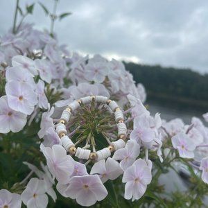 white preppy bracelet